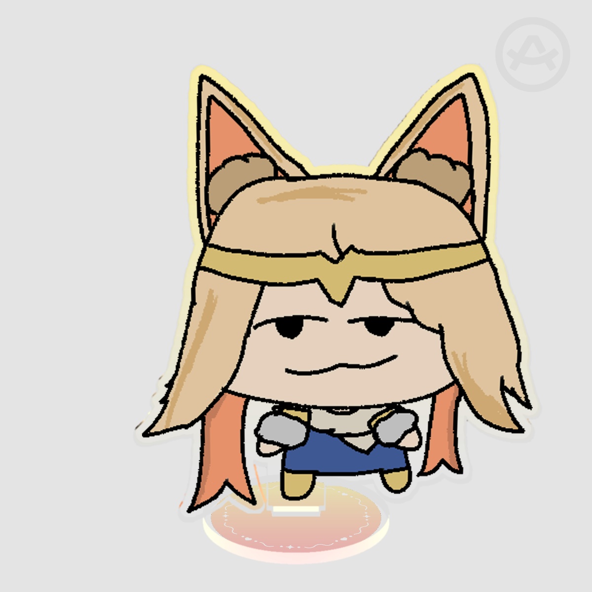 Smug StarFluf_VT Standee