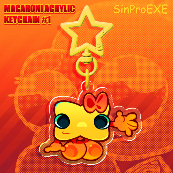 SPE | Macaroni Acrylic Keychain