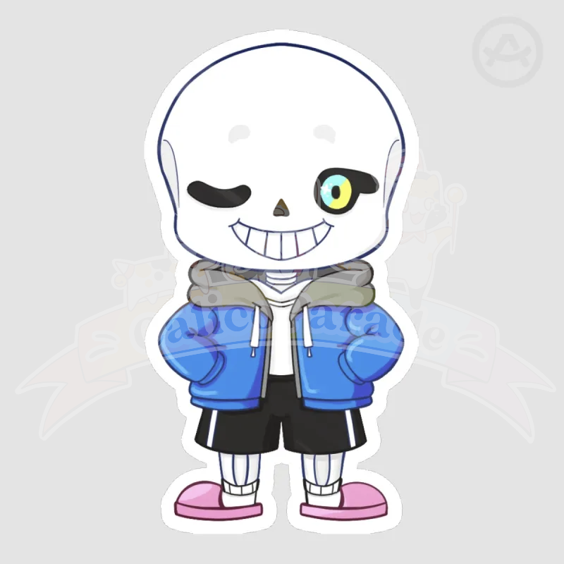 Sans Sticker