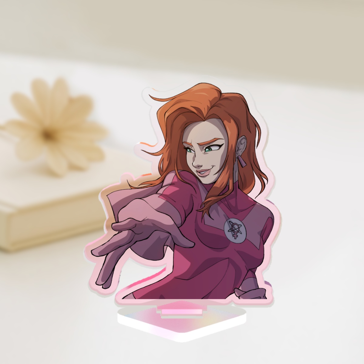 Atom Eve Acrylic Standee