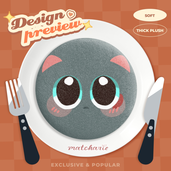 PLUSH BADGE RICE DUMPLING [FANMADE MERCHANDISE]