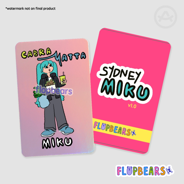 Cabramatta - SYDNEY MIKU | holo trading card