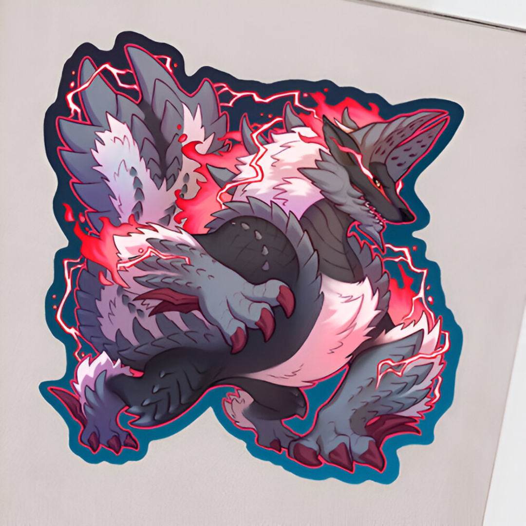 Zinogre Stygian Sticker