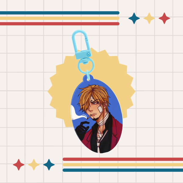 Onigashima Sanji Acrylic Keychain