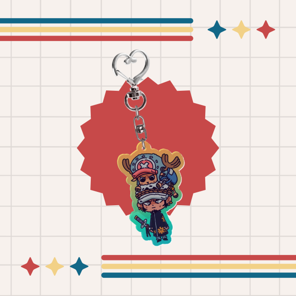 Law & Chopper Acrylic Keychain