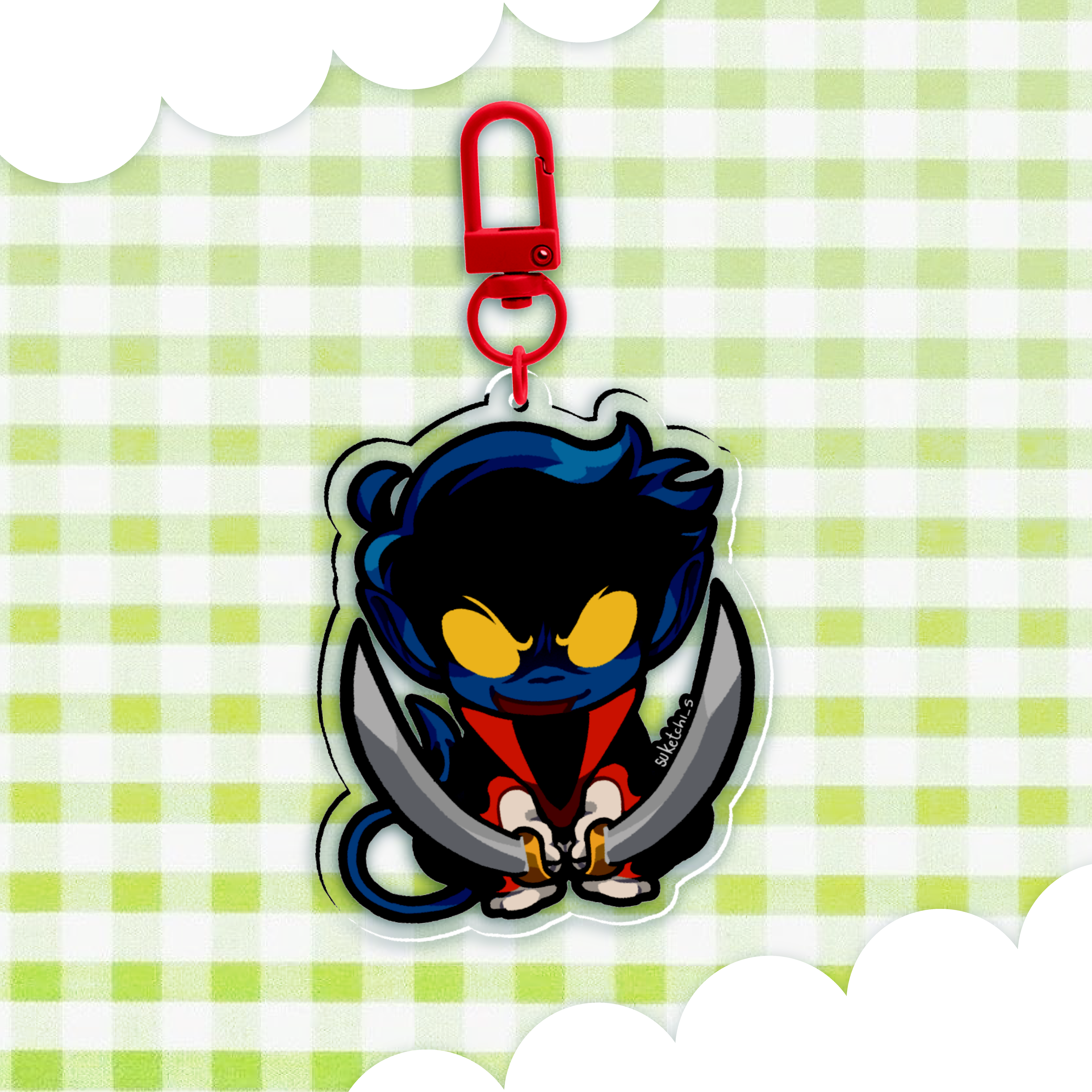 Nightcrawler - X-Men acrylic keychain