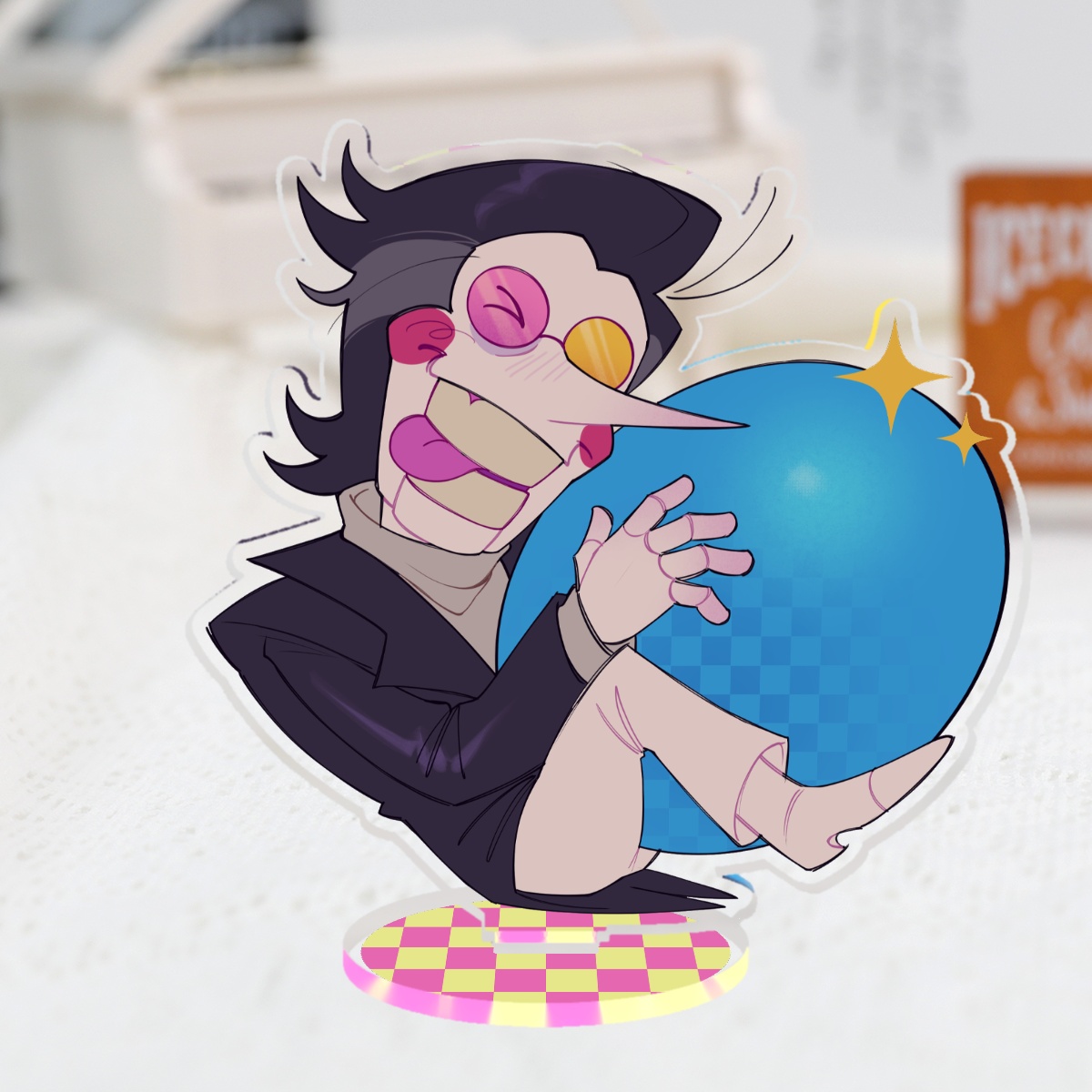 DELTARUNE | Clear Spamton 10cm Acrylic Standee
