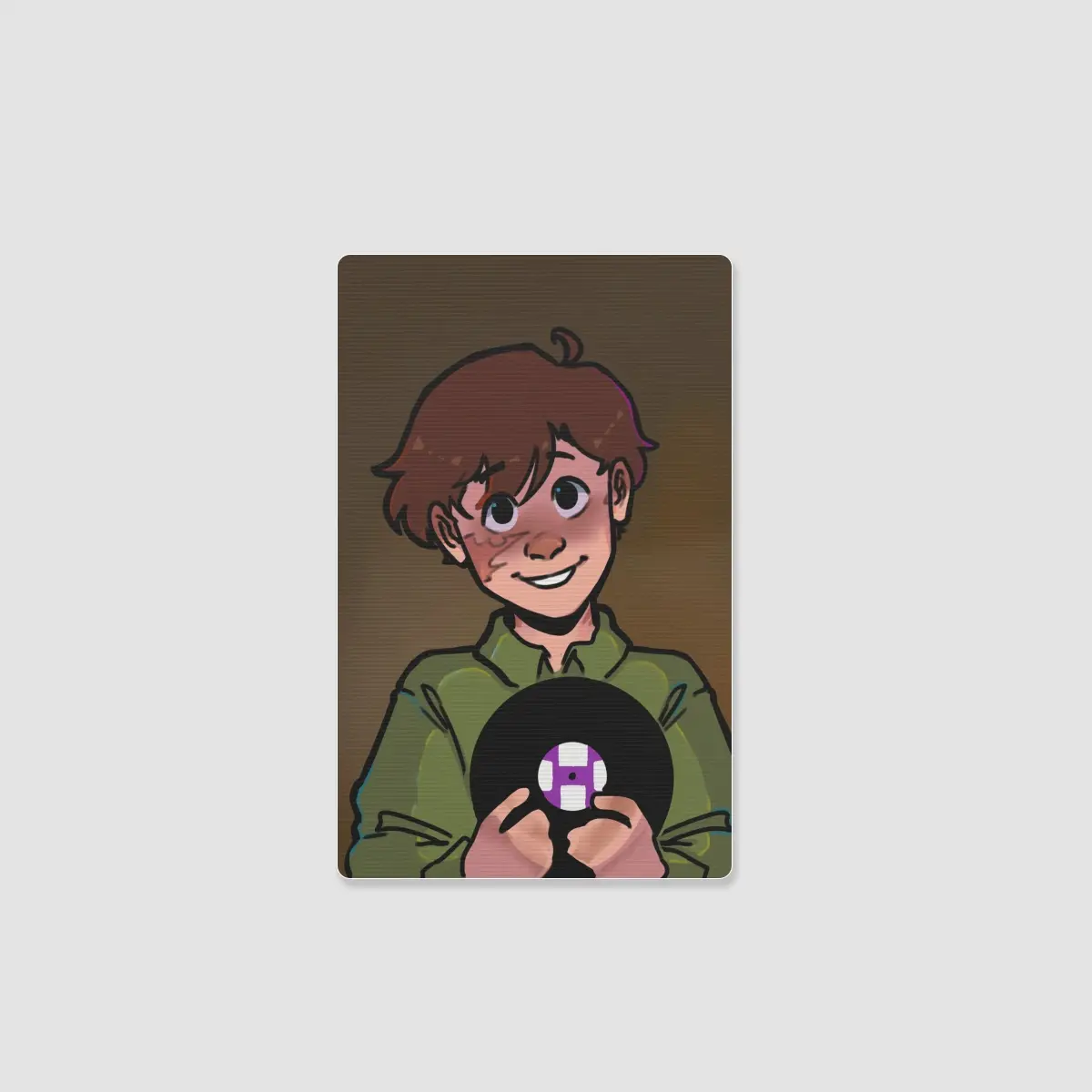 Tubbo lenticular photocard