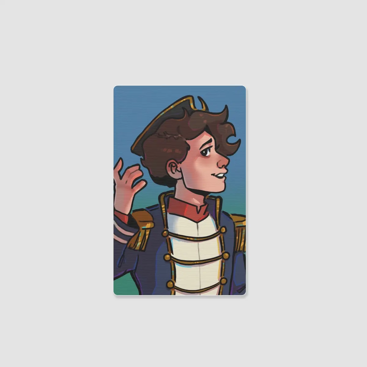 Wilbur lenticular photocard