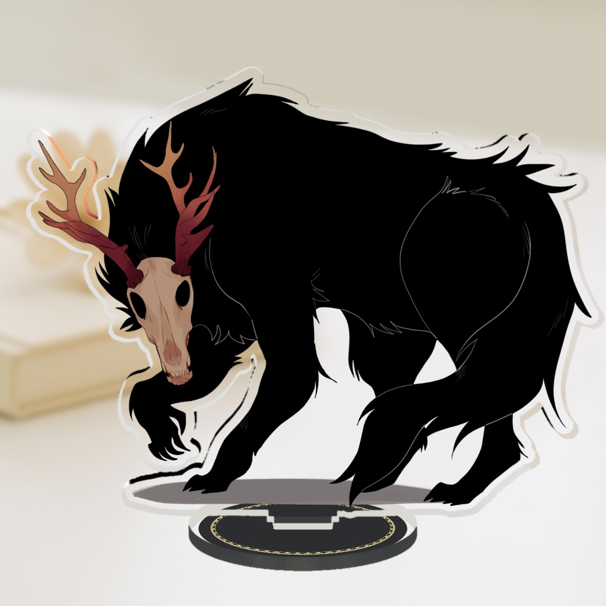 Black Beast - Clear Acrylic Standee