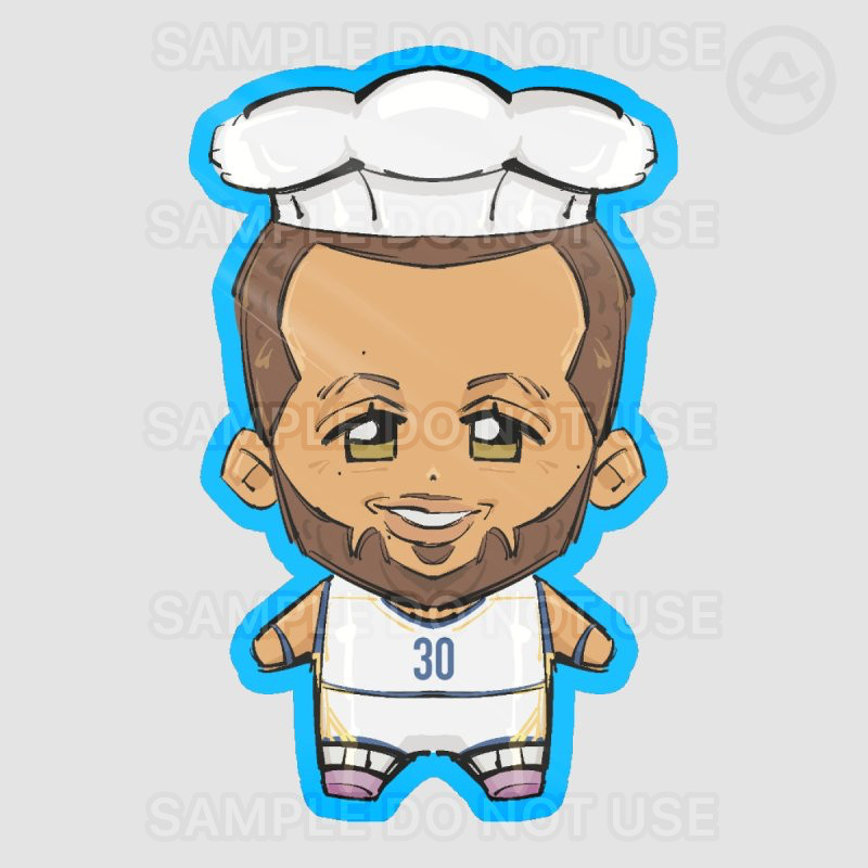 Chef Curry Sticker