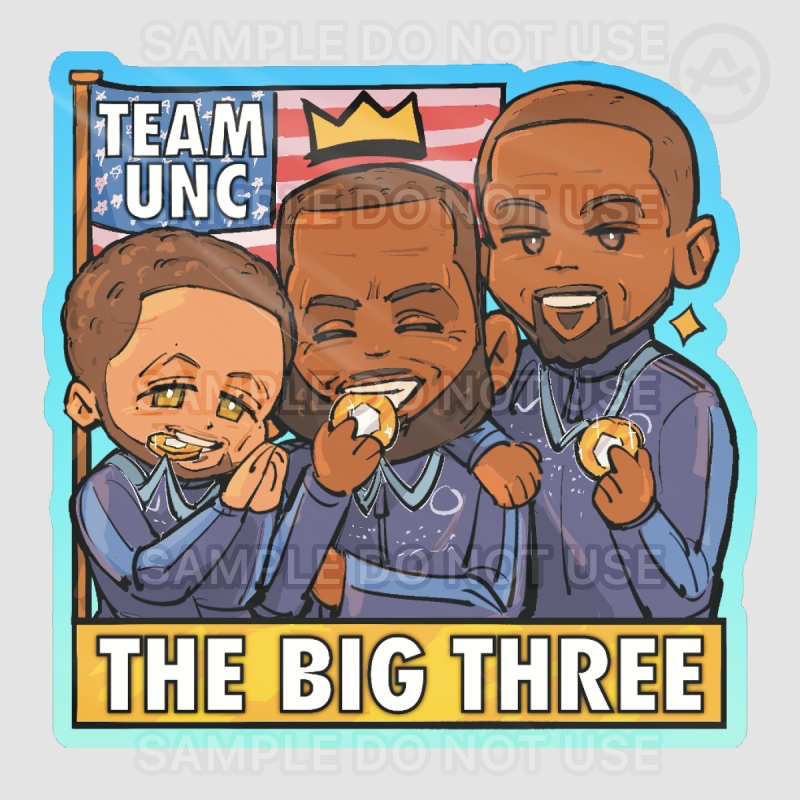 Team Unc Sticker