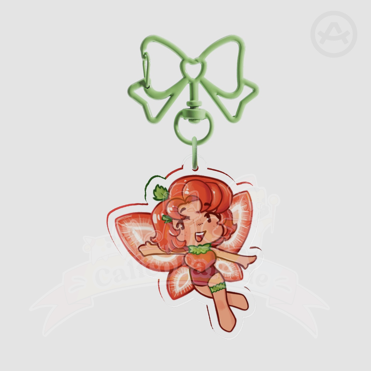 Strawberry Fairy Keychain