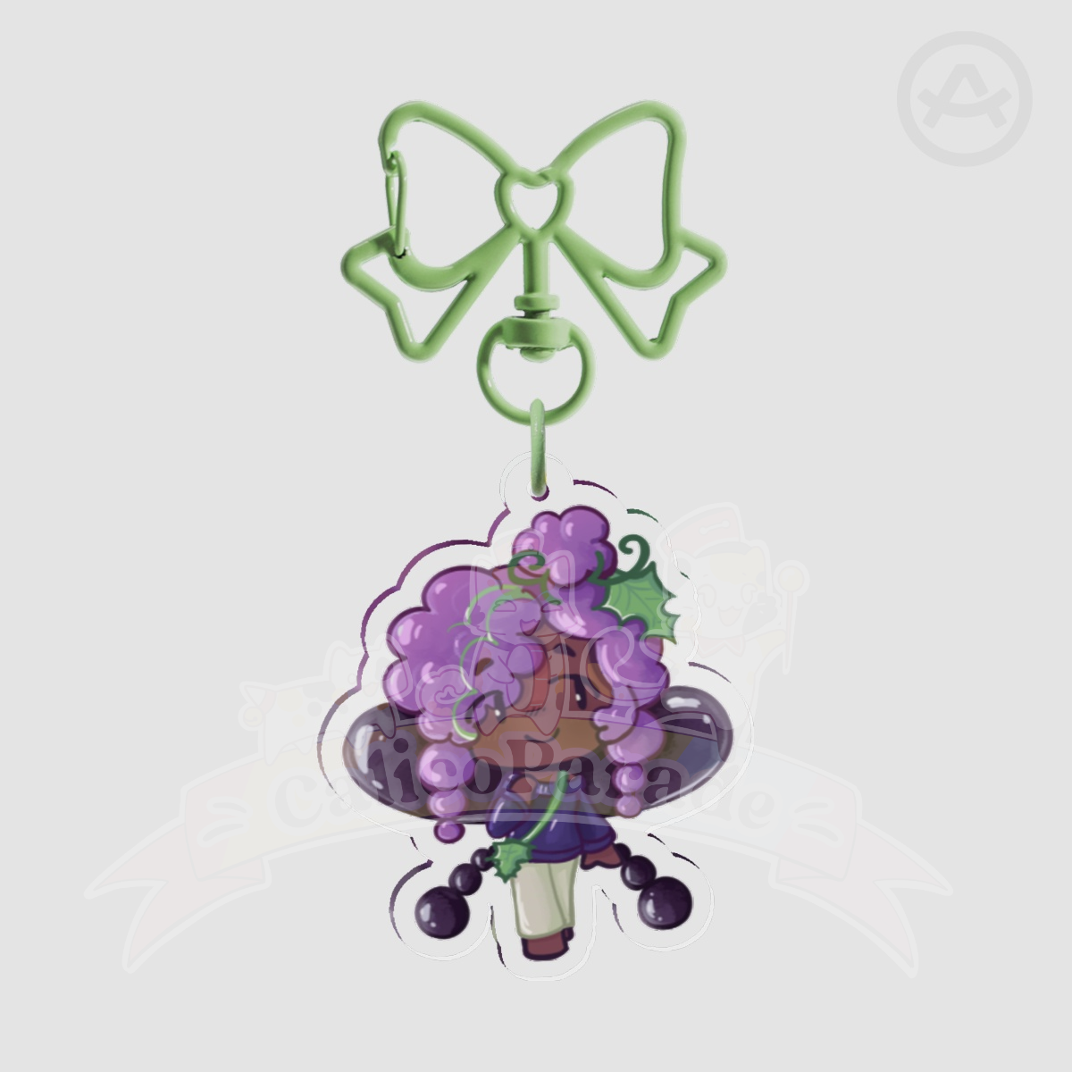 Grape Fairy Keychain