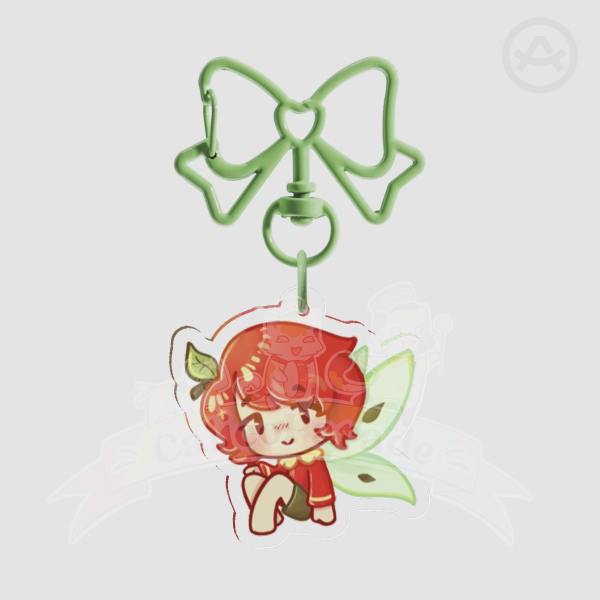 Apple Fairy Keychain