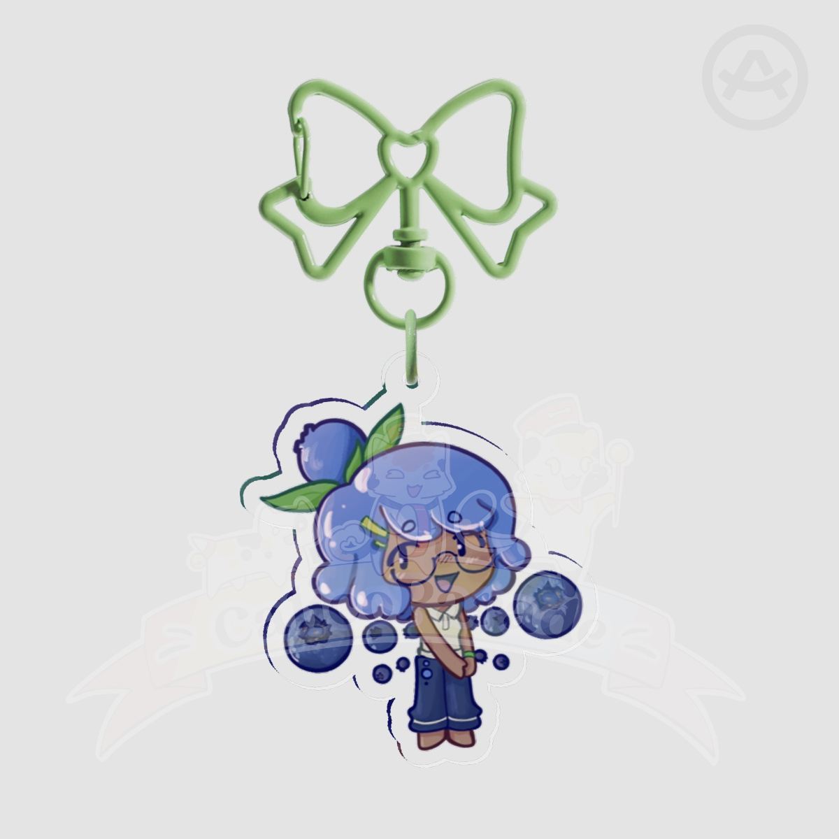 Blueberry Fairy Keychain