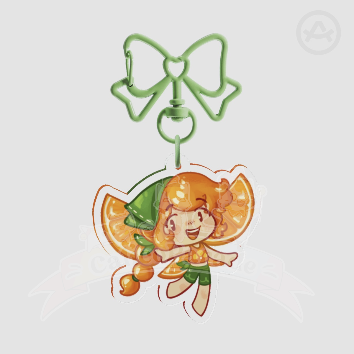 Orange Fairy Keychain