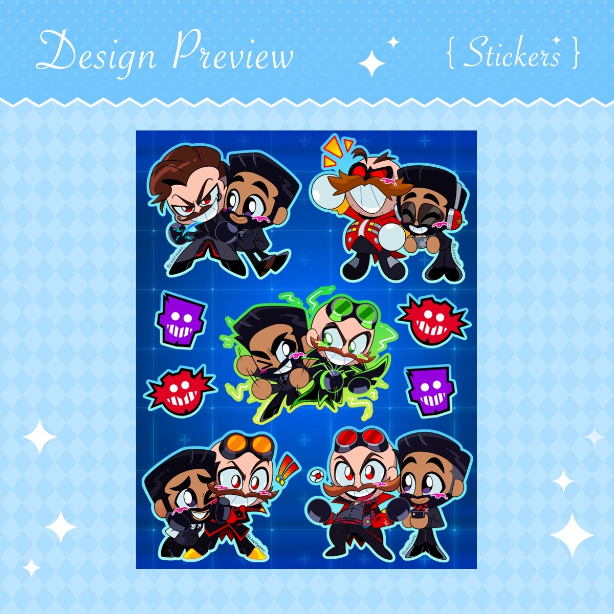 Stobotnik Sticker Sheet
