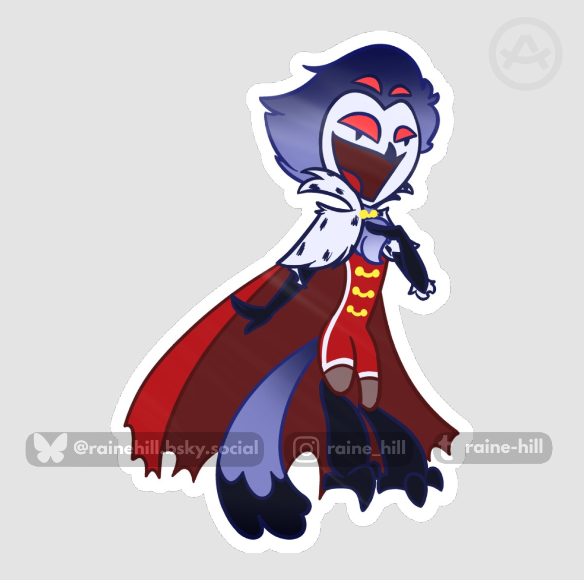 Stolas Sticker | Helluva Boss