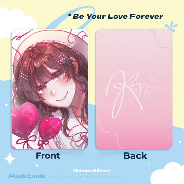 Kura Holographic Photocards | Balloon ver.