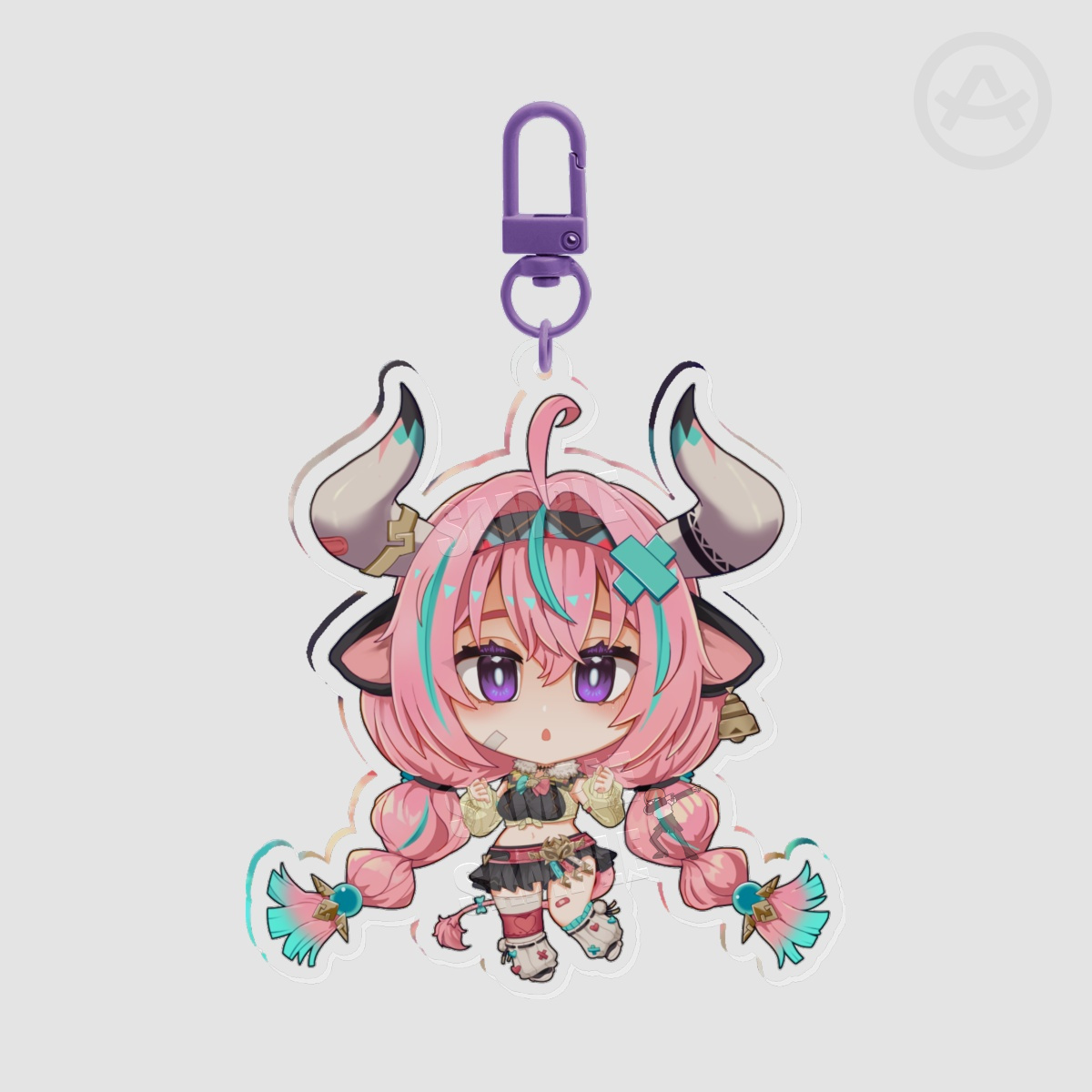 Varesa Acrylic Keychain