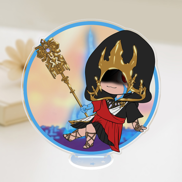 Crystal Exarch (Hooded) - Acrylic Standee