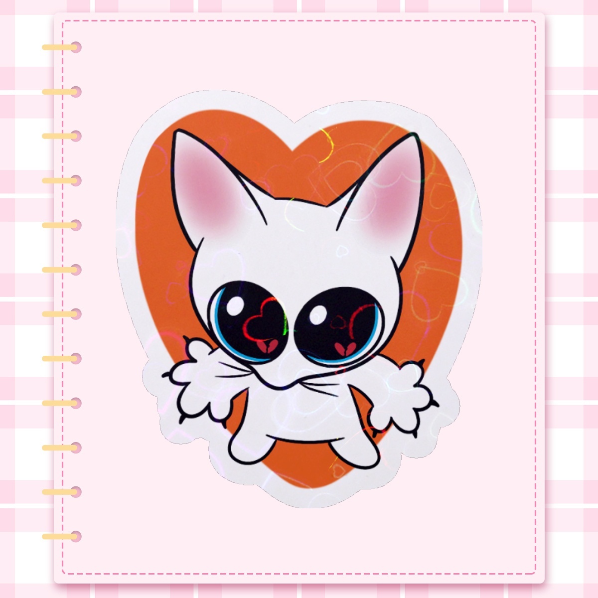 Silly Cat Sticker