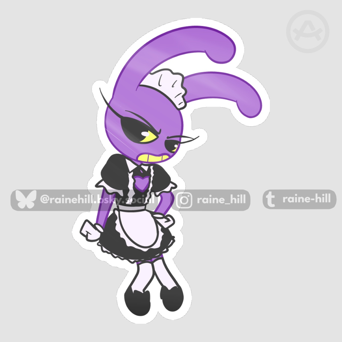 Maid Jax Sticker | The Amazing Digital Circus