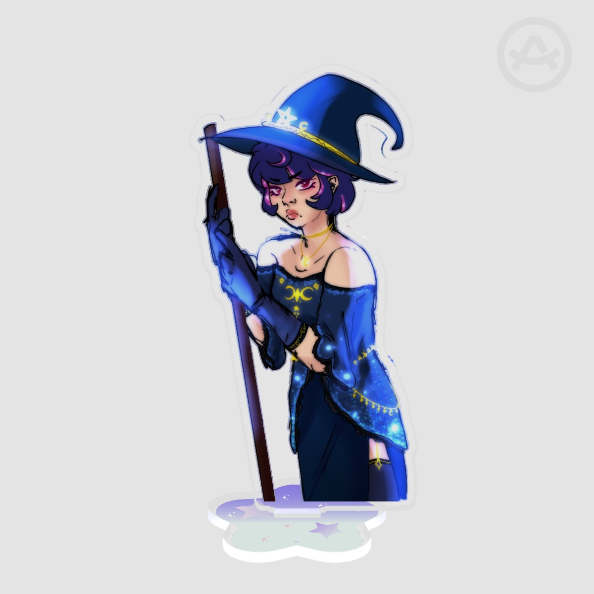 Witch Juno Clear Acrylic Standees