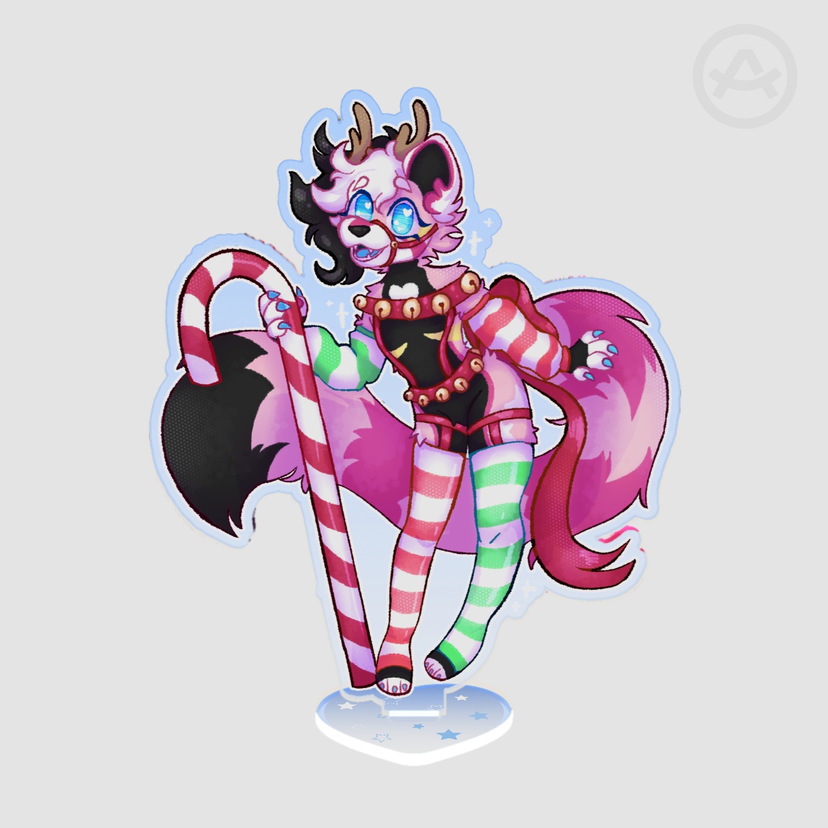 Holiday Sketch The Red Panda Acrylic Standee