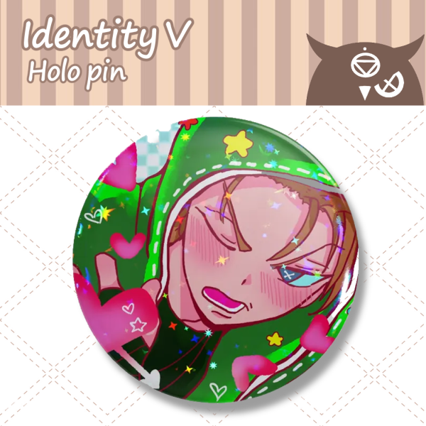 [Identity V] Naib Subedar Round Holo Badge
