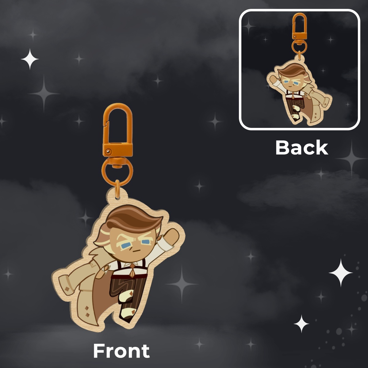 Almond||Keychain-CookieRun