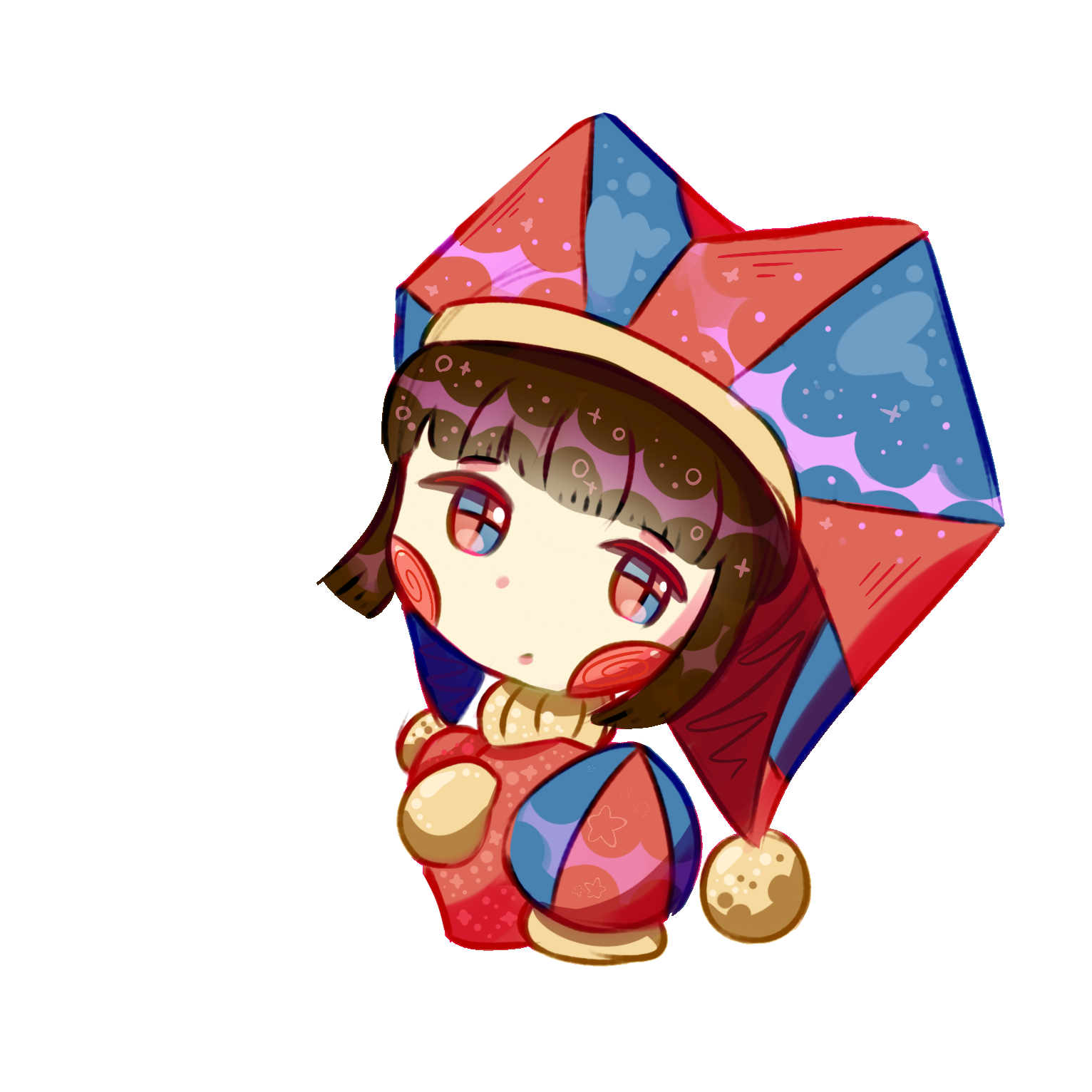 Pomni - Sketchy - Keychain