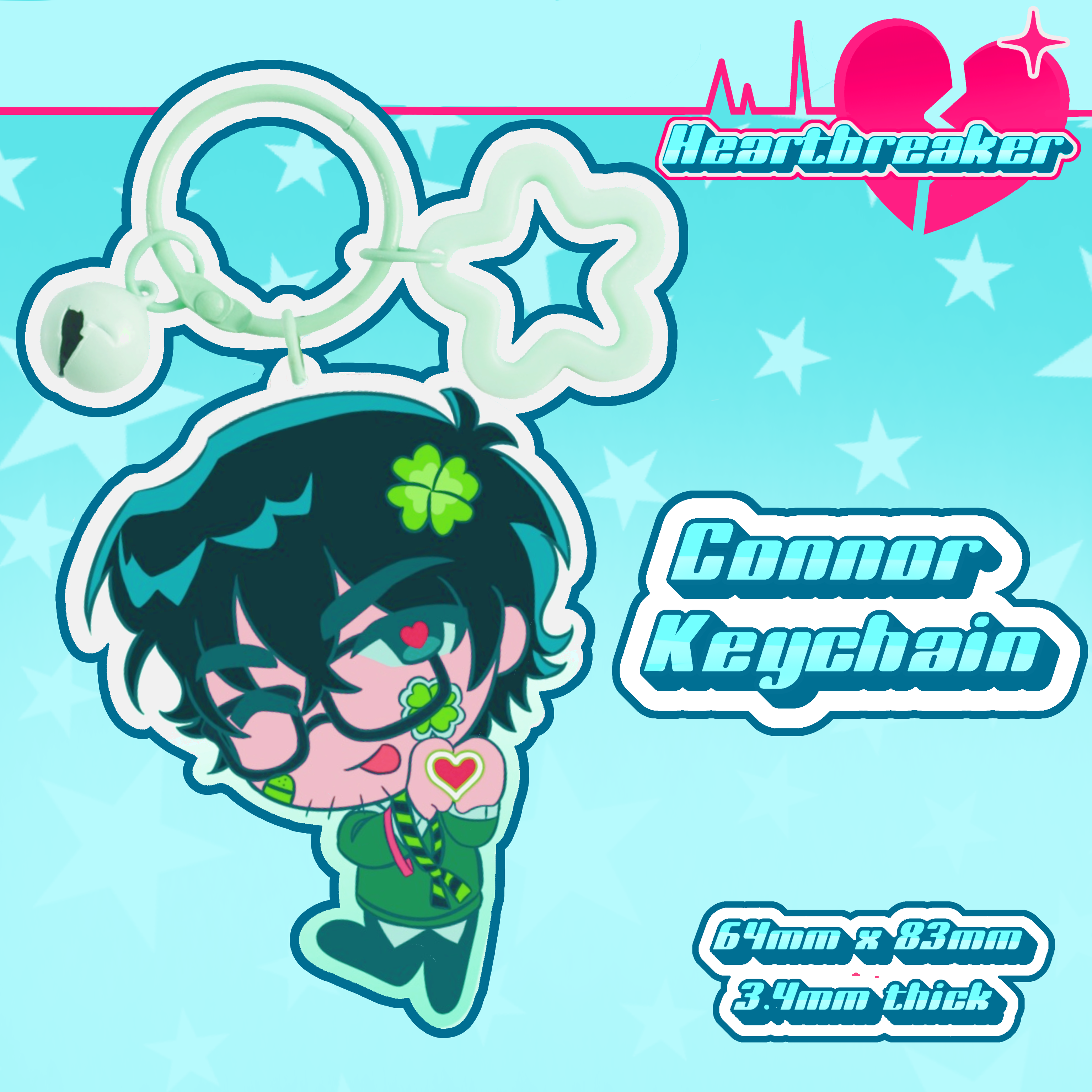 Connor Heartbreaker Set Keychain