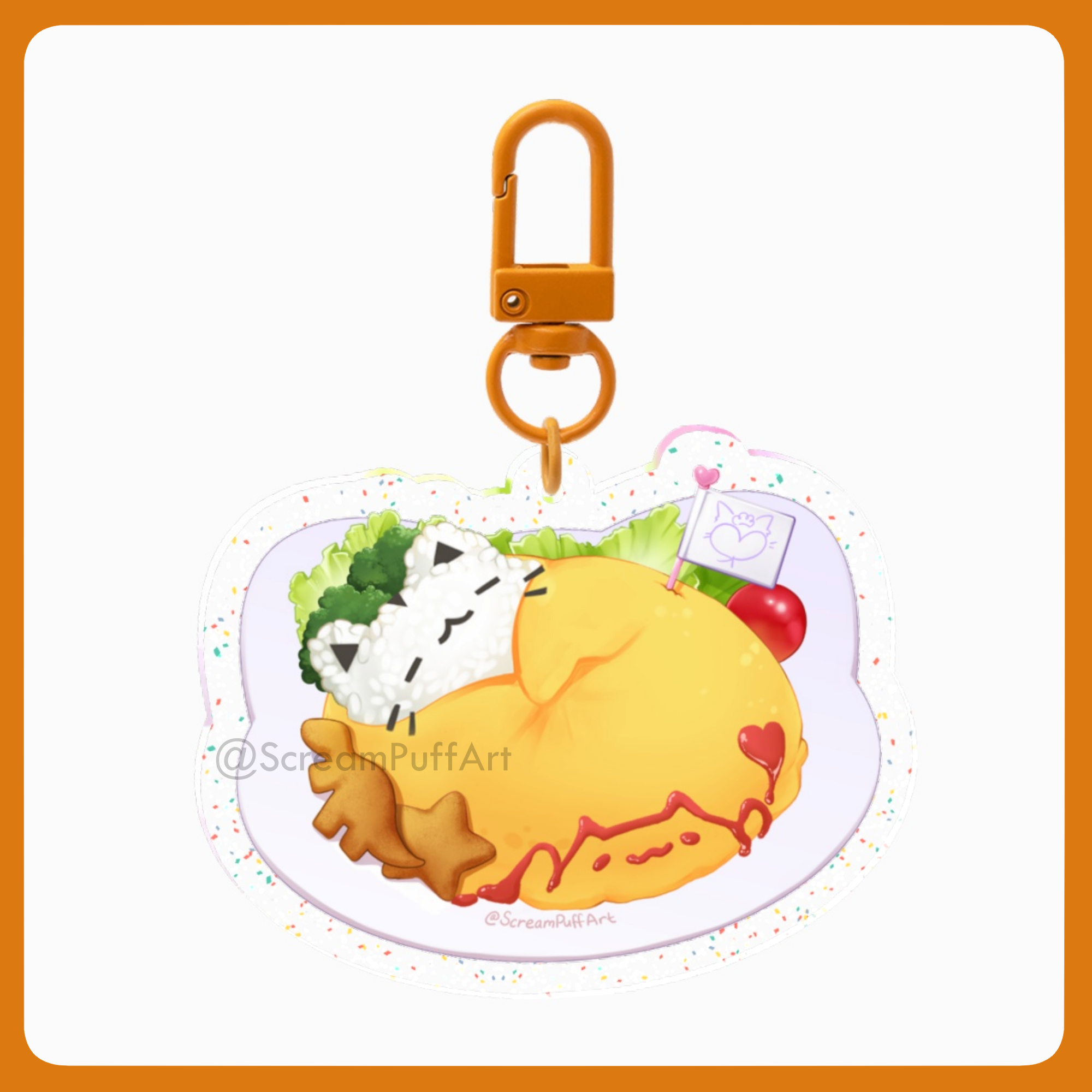 Cat Cafe - Omurice Set A (Nuggies)
