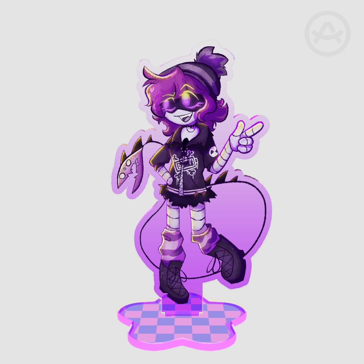 Mini Uzi Acrylic Standee