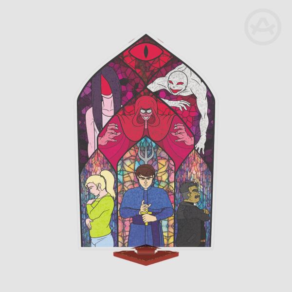 FAITH Stained Glass Standee