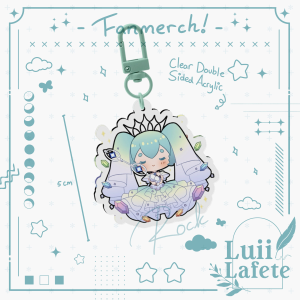 Keychain Hatsune Miku ☆ Pokemon Voltage - Rock