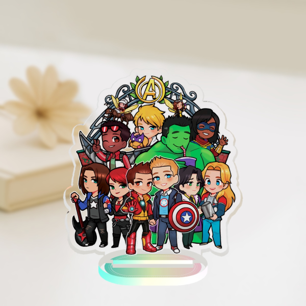 Avengers Academy Clear Acrylic Standees