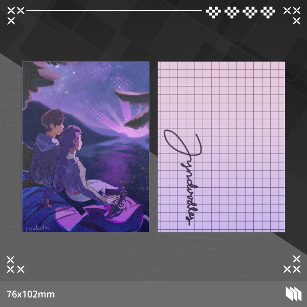 RUJINU Print - 2.99"x4.02" Pearl Paper Photocard