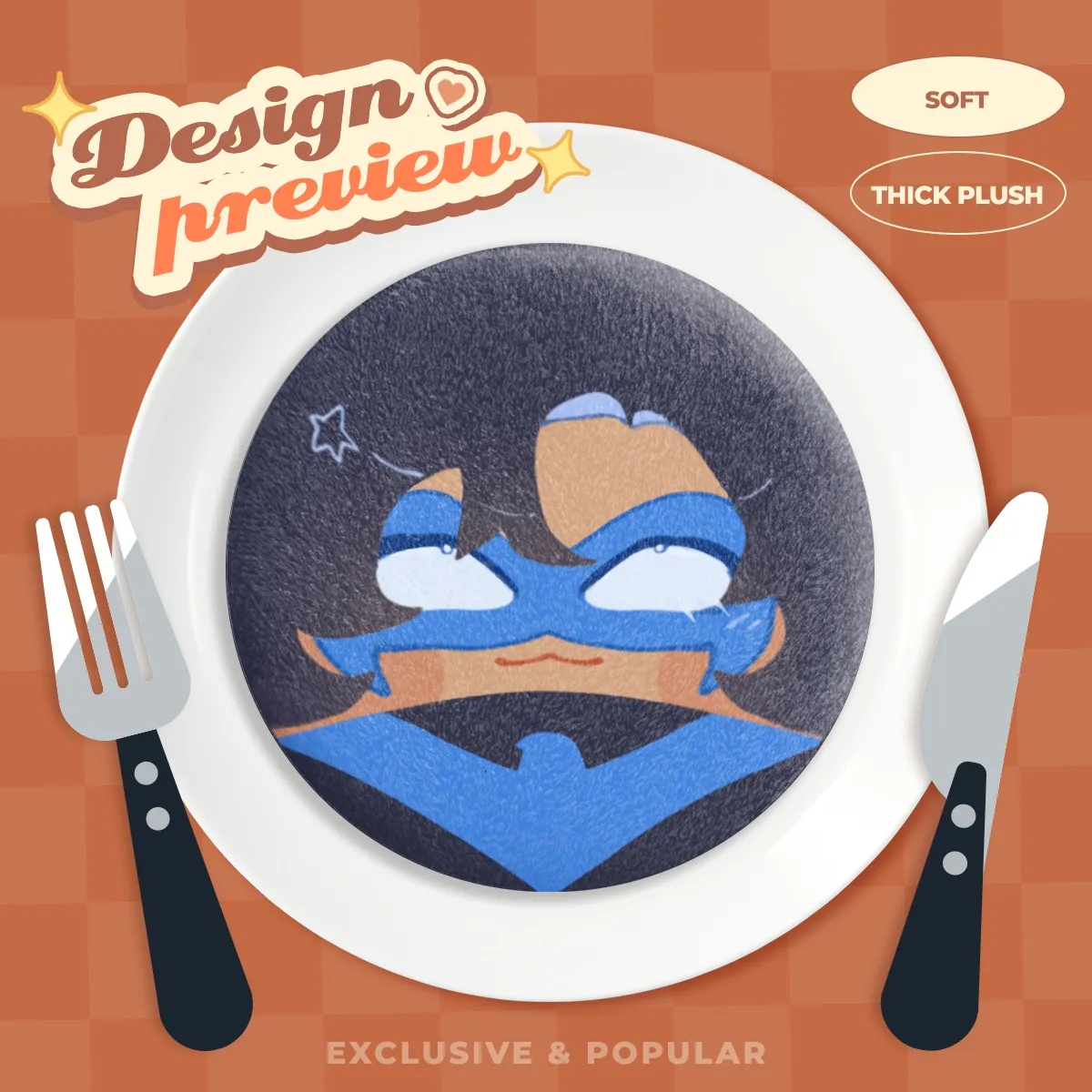 Nightwing Plush Badge