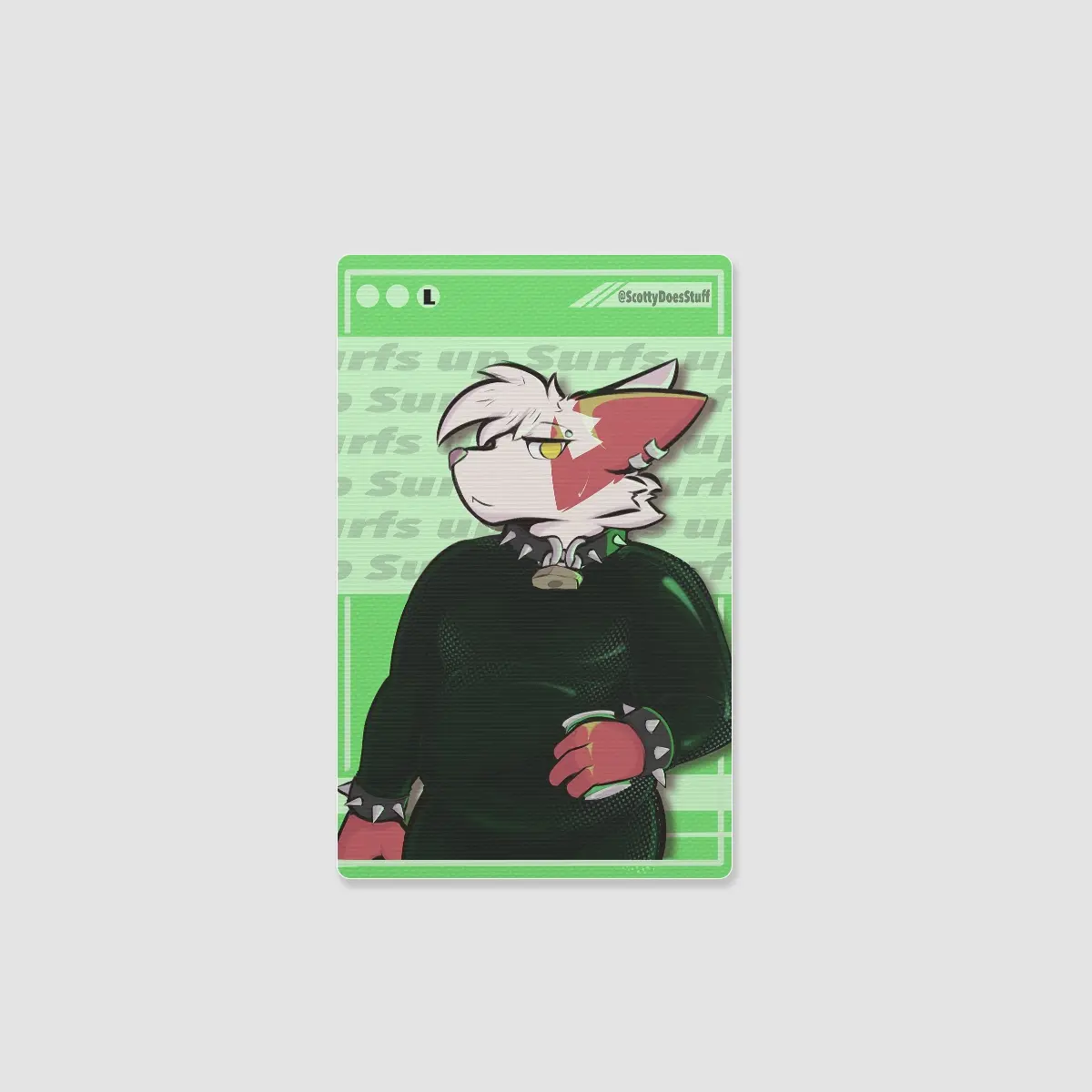 Surfs Up! Series 1L - Lenticular Card