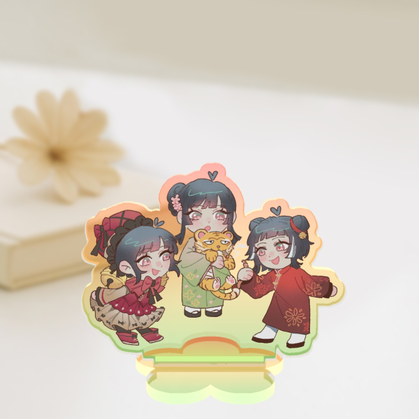 [OC] Rena IDs Clear Acrylic Standees
