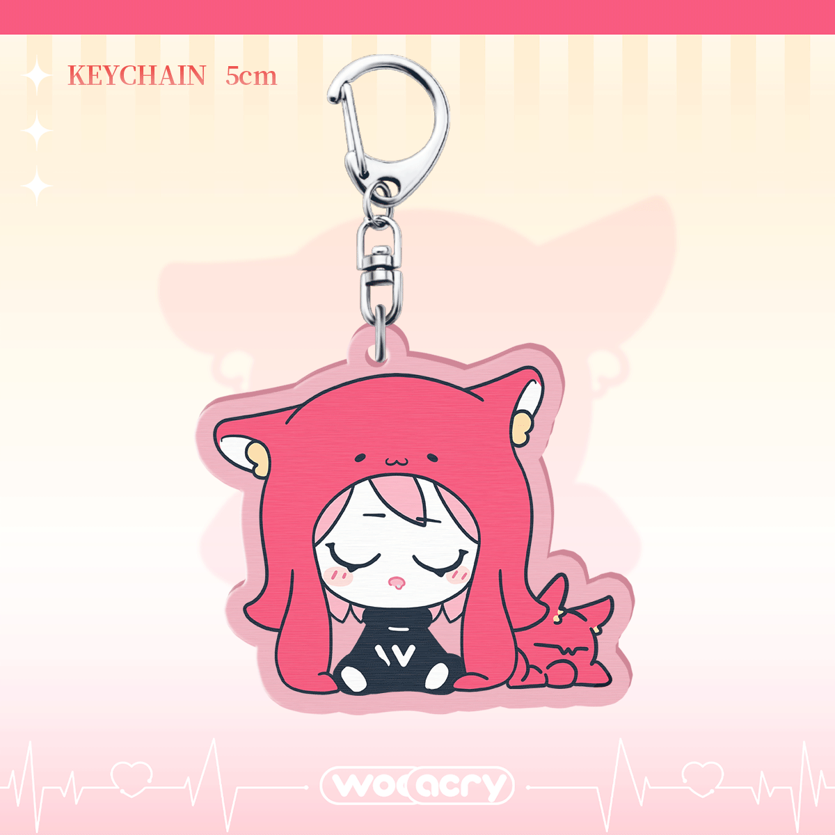 Lenticular Acrylic Pendant