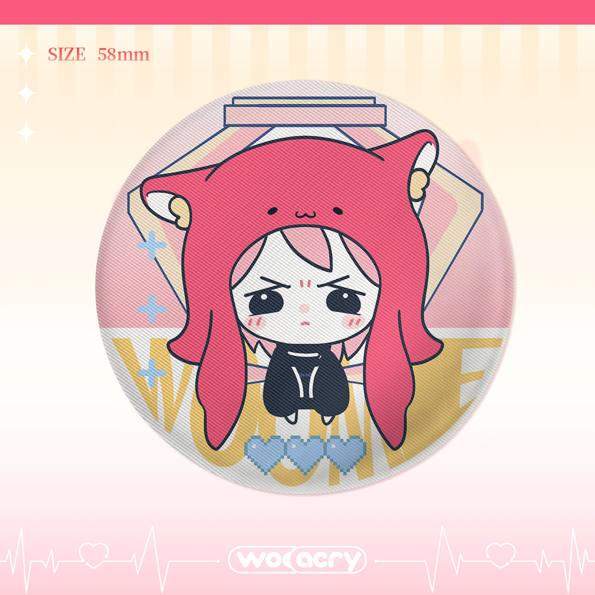 Lenticular Round Badge