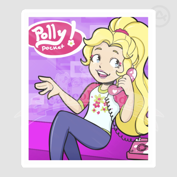Polly Pocket Sticker