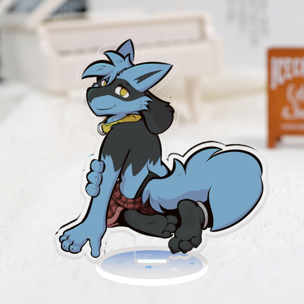 Puppy Pinup - Clear Acrylic Standee