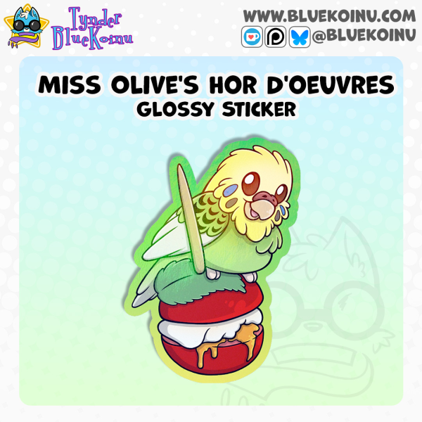 Miss Olive's Hor D'oeuvres | Sticker