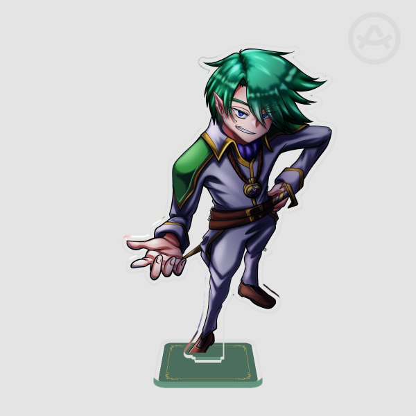 Quinten Acrylic Standees