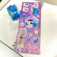 Vista's World - Aero Fields Deco Sticker Sheet